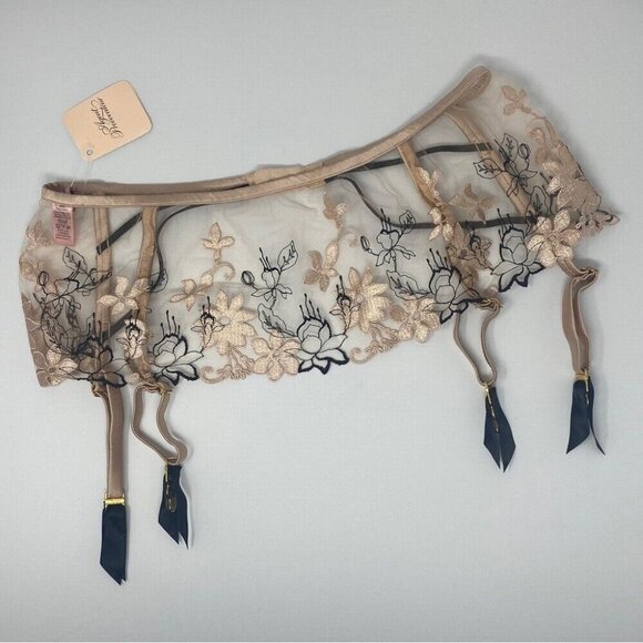 Agent Provocateur Yoshie Suspender AP4 Large NWT $330
